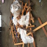 hardwood floor damaged from mold