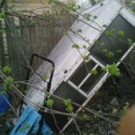 dump of his old camper
